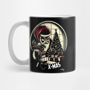 Grinchy Claus's Midnight Heist - A Xmas December Santa Mug